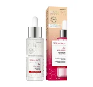 Serum do twarzy - Eveline Serum Shot 3 x Kolagen Serum do twarzy 30ml - miniaturka - grafika 1
