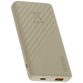 Powerbanki - Powerbank Xtorm 15W Go2 10.000 Kolor: beżowy - miniaturka - grafika 1