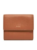 Portfele - Furla Mały Portfel Damski Goccia M Compact WP00469 BX3036 KH RY000 Brązowy - miniaturka - grafika 1