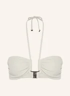 Stroje kąpielowe - Calvin Klein Góra Od Bikini Bandeau Ck Wire weiss - miniaturka - grafika 1