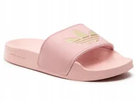 Klapki i japonki damskie - KLAPKI damskie ADIDAS ADILETTE na basen GZ6198 37 - miniaturka - grafika 1