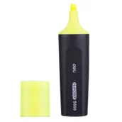 Zakreślacze - Zakreślacz office biurowy szkolny żółty DELI 1-5 mm seria H-POINT - miniaturka - grafika 1