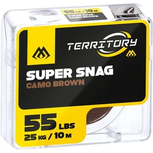 Plecionka MIKADO Super Snag 25 kg / 10 m Brązowy - Żyłki wędkarskie - miniaturka - grafika 1