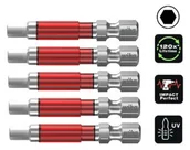 Bity - Zestaw bitów imbusowych 5,0 mm (5 szt.) dł. 49 mm TY-Bit Wiha - miniaturka - grafika 1