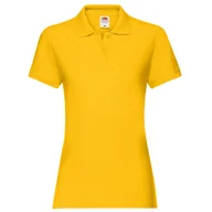 Koszulki sportowe damskie - Damska Koszulka Polo Premium Plain - miniaturka - grafika 1