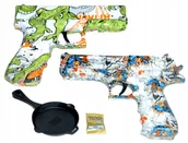 Zabawki militarne - Żelowy Pistolet Na Kulki Żelowe Pistolety Glock Broń - miniaturka - grafika 1