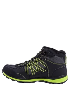 Regatta Buty trekkingowe w kolorze czarno-zielonym - Buty trekkingowe męskie - miniaturka - grafika 1