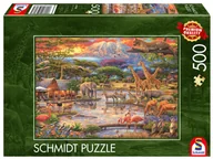Puzzle - Puzzle, Raj pod Kilimandżaro, 500 el. - miniaturka - grafika 1