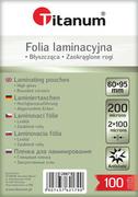 Szkolne artykuły papiernicze - Folia do laminowania 60X95MM 100 - miniaturka - grafika 1