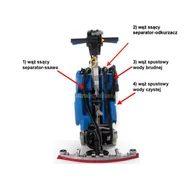 Akcesoria do urządzeń czyszczących - Węże do maszyn czyszczących TT/TTB/ET 3450/4045/4550/4552 - 206697W - separator odkurzacz, wzmocniony - miniaturka - grafika 1