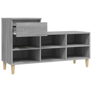 Lumarko Szafka na buty, szary dąb sonoma, 102x36x60 cm - Szafki na buty - miniaturka - grafika 8