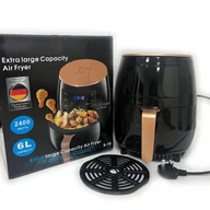 Frytownice gastronomiczne - Beztłuszczowa Frytkownica Elektryczna Frytownica Air Fryer Piekarnik 6L - miniaturka - grafika 1
