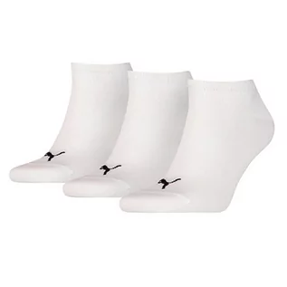 Skarpetki damskie - Puma, Skarpety damskie, 3-pack, Sneaker Plain 3P 261080001 300, biały, rozmiar 35/38 - grafika 1