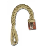 Akcesoria do smoczków - Warkoczykowa Zawieszka Do Smoczka Pacifier Holder Olive Hi Little One - miniaturka - grafika 1