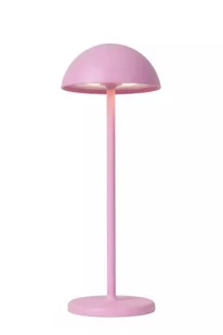 Lucide Joy 15500/02/66 lampa stołowa lampka IP54 1x1,5W LED 3000 różowa - Lampy stojące - miniaturka - grafika 1