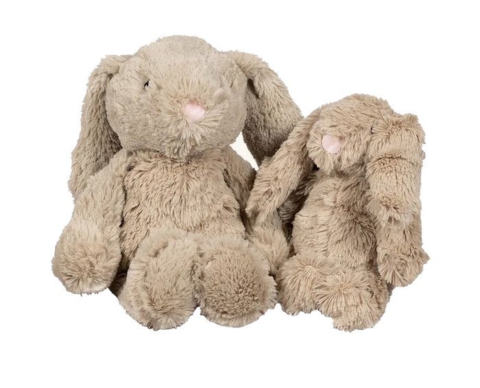 Maskotki Króliczki Mama i maleństwo 27 cm i 19 cm Zestaw dla dzieci Astrup