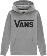 Bluzy męskie - Bluza Chłopięca VANS Classic PO I Cement Heather/Black VN0A45AGADY1 S - miniaturka - grafika 1