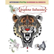 Piękne tatuaże Antystresowe kreatywne kolorowanie dla dorosłych - Amber