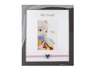 Ramki na zdjęcia - Ramka ozdobna metalowa 10x15 SZKŁO H104 - miniaturka - grafika 1