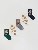 Skarpetki dla dzieci - Reserved - Skarpetki 5 pack - granatowy - miniaturka - grafika 1