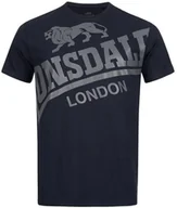 Koszulki męskie - T-shirt LONSDALE WATTON granatowy-M - miniaturka - grafika 1
