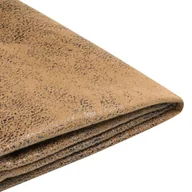 Łóżka - Wymienne obicie do łóżka 140 x 200 cm brązowe FITOU - miniaturka - grafika 1