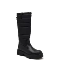 Kozaki damskie - HUGO Skórzane oficerki Kris_Boot_NY - miniaturka - grafika 1