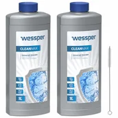 Akcesoria i części do ekspresów do kawy - 2× Odkamieniacz Wessper Cleanmax 1 L + Szczotka Wycior Wessper Cleanbrush Wes089-1 Do Czyszczenia Ekspresów - miniaturka - grafika 1