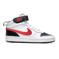 Moda i Uroda OUTLET - Buty Nike COURT BOROUGH MID 2 (GS) CD7782-110 40 - miniaturka - grafika 1
