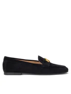 Półbuty damskie - LAUREN RALPH LAUREN Lordsy 802946809005 Czarny - miniaturka - grafika 1