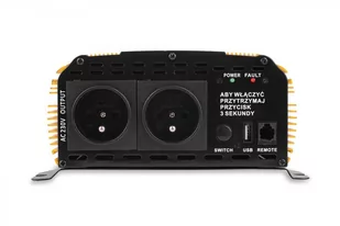 PRZETWORNICA VOLT POLSKA SINUS PLUS 1200 24V / 230V 600/1200W - Przetwornice samochodowe - miniaturka - grafika 1