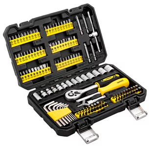 Zestaw kluczy nasadowych i bitów 1/4" 130 el TORX HEX PZ PH TRADE HOUSE - Zestawy narzędziowe - miniaturka - grafika 3