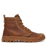 Botki damskie - Trapery Palladium Pampa Zip Lth Legacy 79502-257-M Brązowy - miniaturka - grafika 1