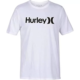 Koszulki dla chłopców - Hurley Hurley Chłopcy B One&only Solid Tee Ss T-Shirt niebieski Niebieska gaze 11 Jahre BQ1504-492 - grafika 1