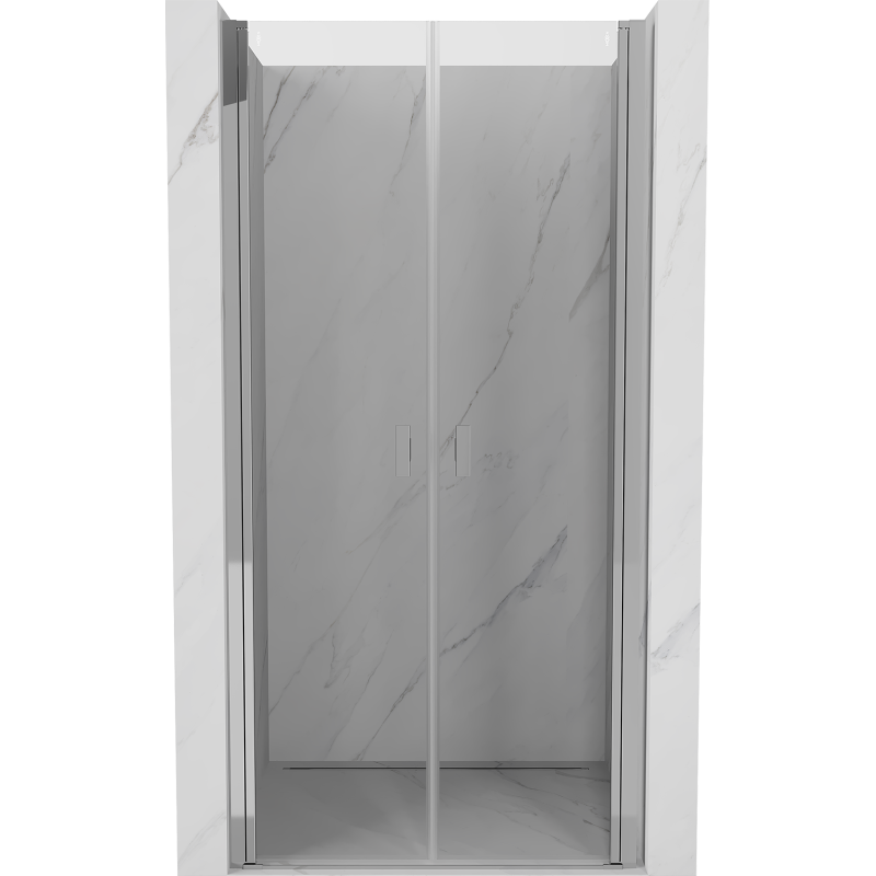 Mexen Mist drzwi prysznicowe uchylne 120 cm, transparent, chrom - 8A7-120-000-01-00