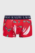 Majtki męskie - Polo Ralph Lauren bokserki męskie kolor czerwony - miniaturka - grafika 1