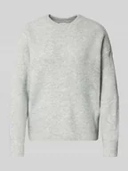 Swetry damskie - Sweter z dzianiny z okrągłym dekoltem model ‘KACHEL’ - miniaturka - grafika 1