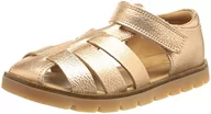 Buty dla chłopców - Bisgaard Sandały niemowlęce Beka uniseks, różowe złoto, 25 EU - miniaturka - grafika 1