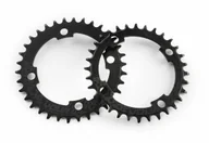 Części rowerowe - Zębatka MTB Intro, narrow-wide, aluminiowa, 34 zęby, czarna - miniaturka - grafika 1