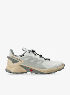 Buty do biegania w terenie Salomon Supercross 4 GTX - metal/pepper/sage - Buty zimowe męskie - miniaturka - grafika 1