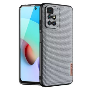 Dux Ducis Fino etui pokrowiec pokryty nylonowym materiałem Xiaomi Redmi 10 niebieski - Etui i futerały do telefonów - miniaturka - grafika 1