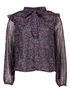 Bluzki damskie - Pepe Jeans Bluzka w kolorze bordowym - miniaturka - grafika 1