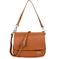 Torebki damskie - Torebka Skórzana Vezze Palmare Ruda - miniaturka - grafika 1