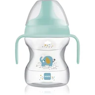 Kubki dla dzieci - MAM Learn to Drink Cup kubek treningowy z uchwytami Boy 190 ml - miniaturka - grafika 1