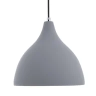Lampy sufitowe - Beliani Lampa wisząca szara LAMBRO - miniaturka - grafika 1