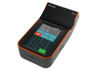 Kasa Fiskalna Elzab K10 Online BT/GPRS czarno-pomarańczowa - Kasy fiskalne - miniaturka - grafika 1