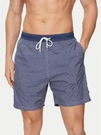 Kąpielówki męskie - Paul&Shark Szorty kąpielowe 24415021 Granatowy Regular Fit - miniaturka - grafika 1