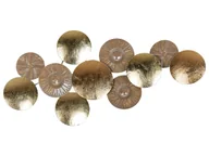 Dekoracje domu - Dekoracja ścienna złota THALLIUM - miniaturka - grafika 1