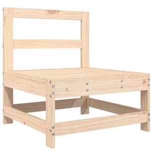 Ogrodowa sofa środkowa, lite drewno sosnowe Lumarko! - Sofy ogrodowe - miniaturka - grafika 3