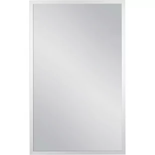 Lustro łazienkowe prostokątne 50x80 cm srebrna rama - Lustra - miniaturka - grafika 1